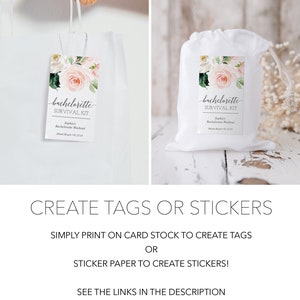Bachelorette Party Survival Kit, Bachelorette Party Favor Bags ...
