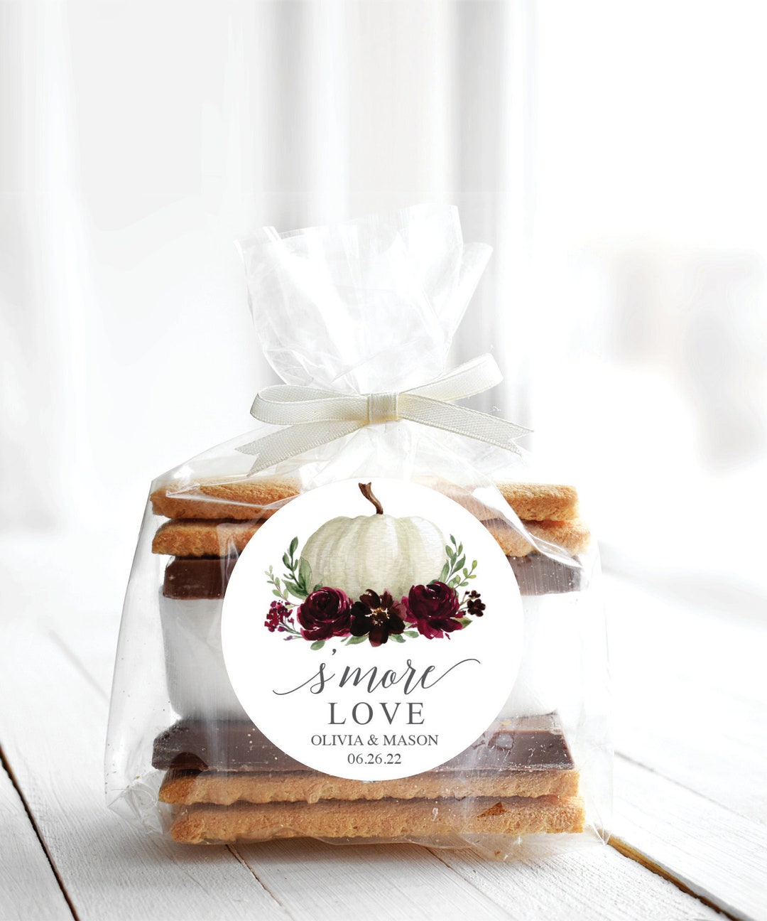 S'more Love Stickers - S'more Love Tags - Wedding Printable - Wedding ...