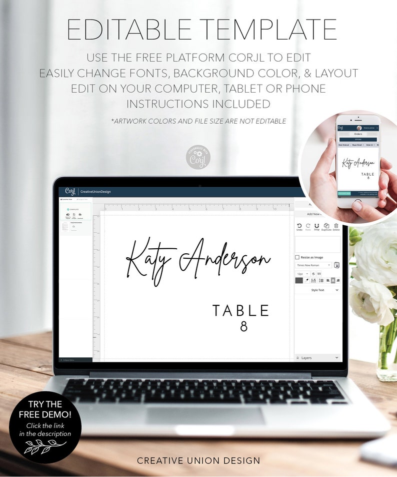 Champagne Glass Place Card Template Place Cards on Champagne Etsy