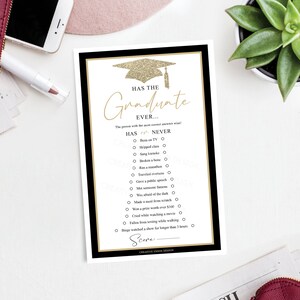 Graduation Party Games Bundle, 6 Graduate Games Package, Printable ...