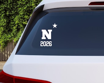 USNA Vinyl Car Decal, Laptop Sticker, Navy Mom Car Sticker, Naval Academy Gift