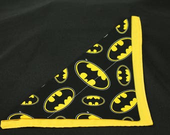Batman Logo Signal Slip Through Collar No Tie Pet Bandana
