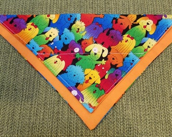 Rainbow Pet Slip Through Pet Bandana