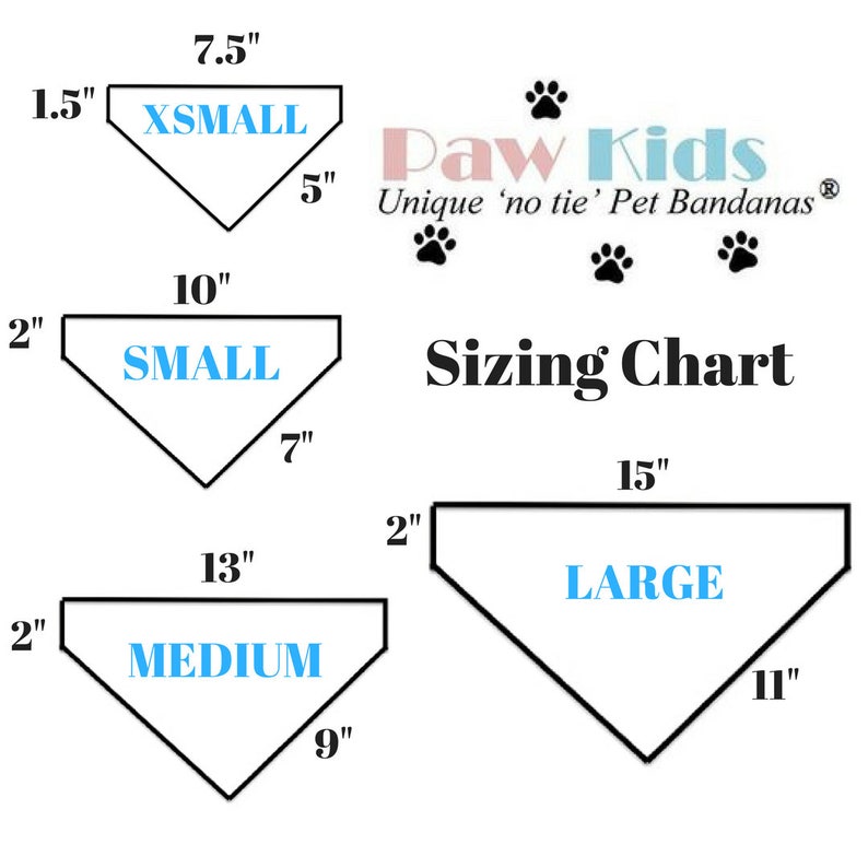 Peguin Squares Slip Through Collar No Tie Pet Bandana