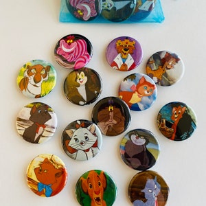 Disney cat pins