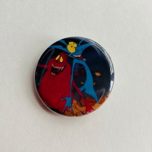 Disney - Hercules Villain Hades Sidekicks Pain and Panic 1.25 inch Button Pin