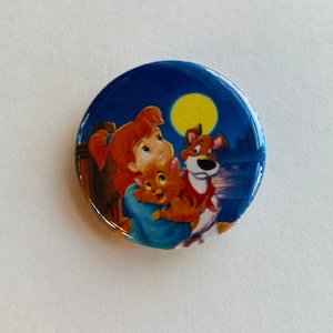 Disney - Oliver and Company 1.25 inch Button Pin