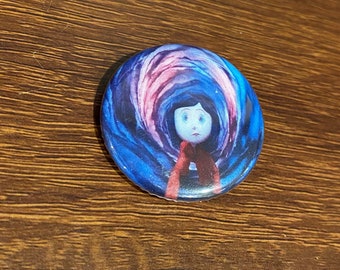 Disney - Coraline Movie 1.25 inch Button Pin