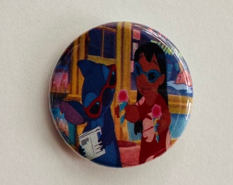 Disney - Lilo and Stitch 1.25 inch Button Pin