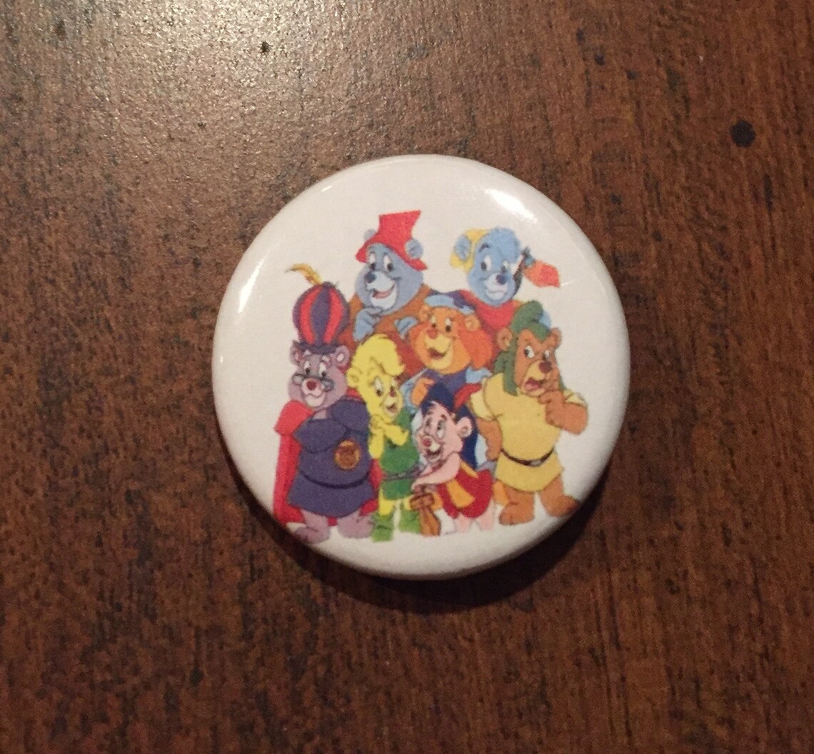 The 80s Disney Gummi Bears Cartoon 1.25 Inch Button Pin Etsy