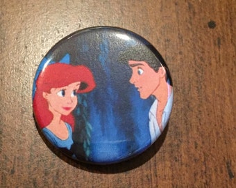 Disney - The Little Mermaid Ariel Princess 1.25 inch Button Pin
