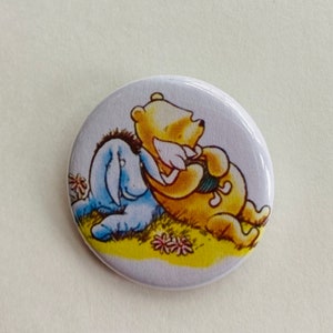 Disney - Winnie the Pooh Piglet Eeyore 1.25 inch Button Pin