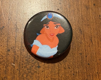 Disney - Aladdin - Princess Jasmine 1.25 inch Button Pin