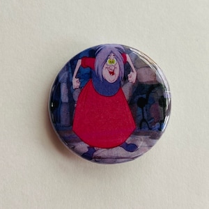 Disney - Sword in the Stone Madam Mim Witch Villian 1.25 inch Button Pin