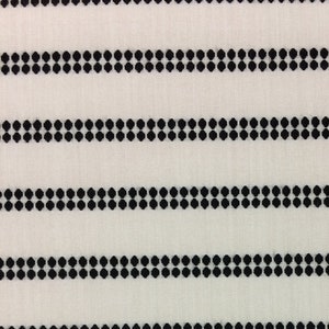 BALLARD DESIGNS Sunbrella® Boden Sand/Black Cream Black Woven Striped Outdoor Indoor Drapery Furniture Cushion Pillow Fabric By Yard 54"W