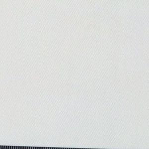 Puede incluir: Una tela blanca lisa con un sutil patr&oacute;n de tejido diagonal.