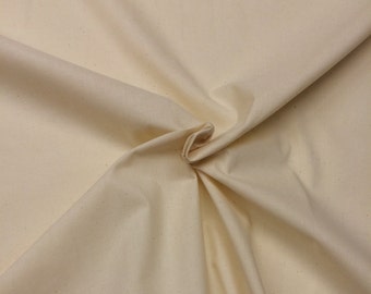 Natural 100% Cotton Muslin Fabric/textile Unbleached Draping Fabric 100  YARDS Continuous60in. Wide 