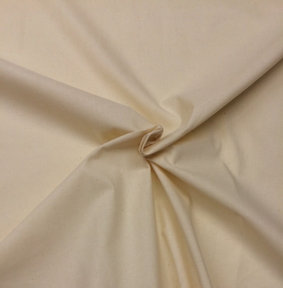 Organic Cotton Muslin 4.5oz - Natural Organic Cotton Muslin 4.5oz - Natural