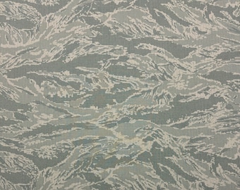 ABU Air Force Digital Tiger Stripe Gray NY/CO Ripstop Military