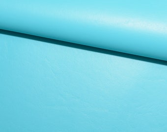 Vinyl Supreme SOLID AQUA Turquoise Blue Faux Leather Automobile Atv Marine Boat Outdoor Motorcycle UV Mildew Resistant Fabric By Yard 54"W