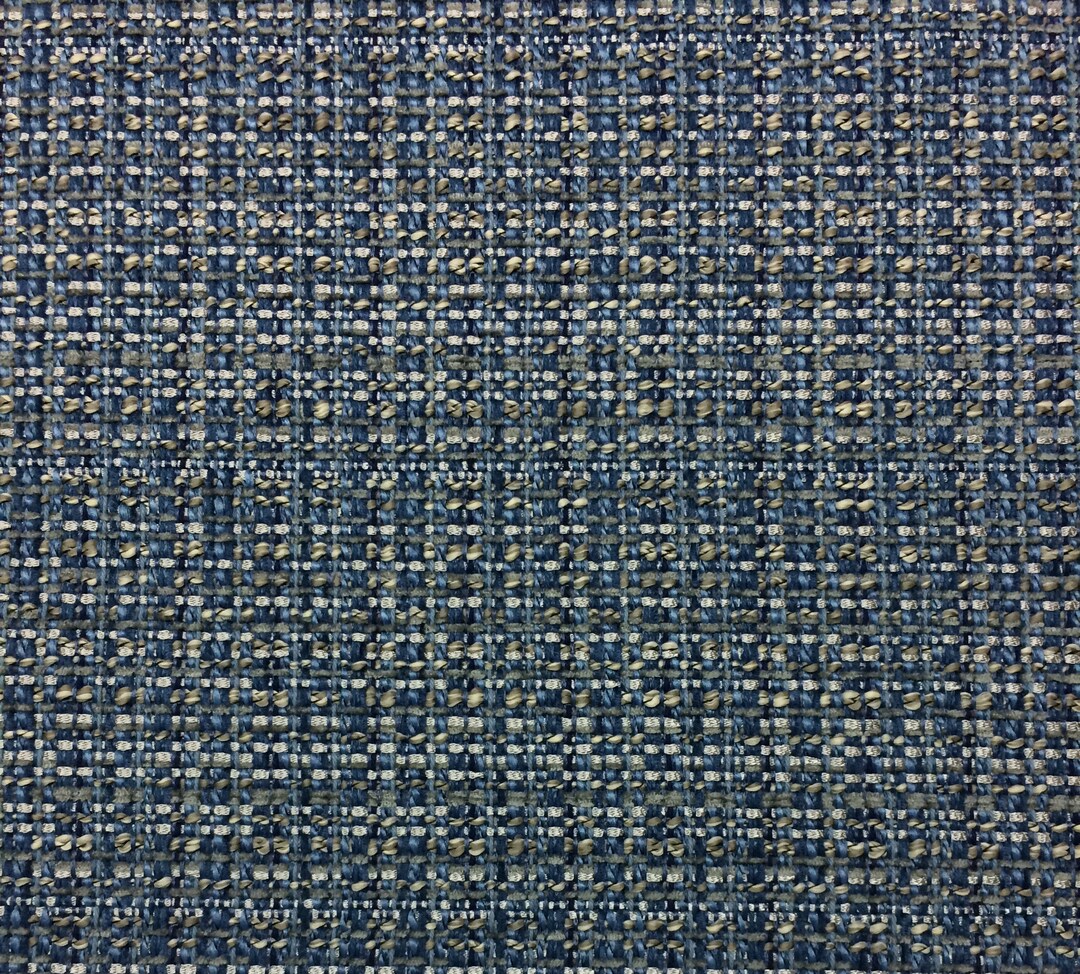 Navy Blue Nautical Solid Plush Velvet Upholstery Fabric 54 by the Yard 