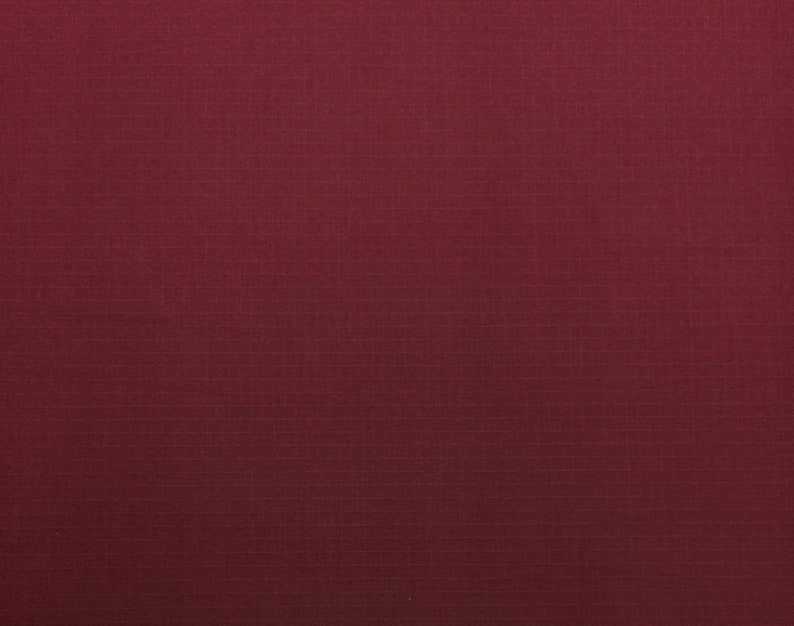 BURGUNDY MAROON 100% Cotton Ripstop Apparel Grade Uniform Tear Resistant Crafts Bags Cotton Durabel Fabric 67"Wide image 5