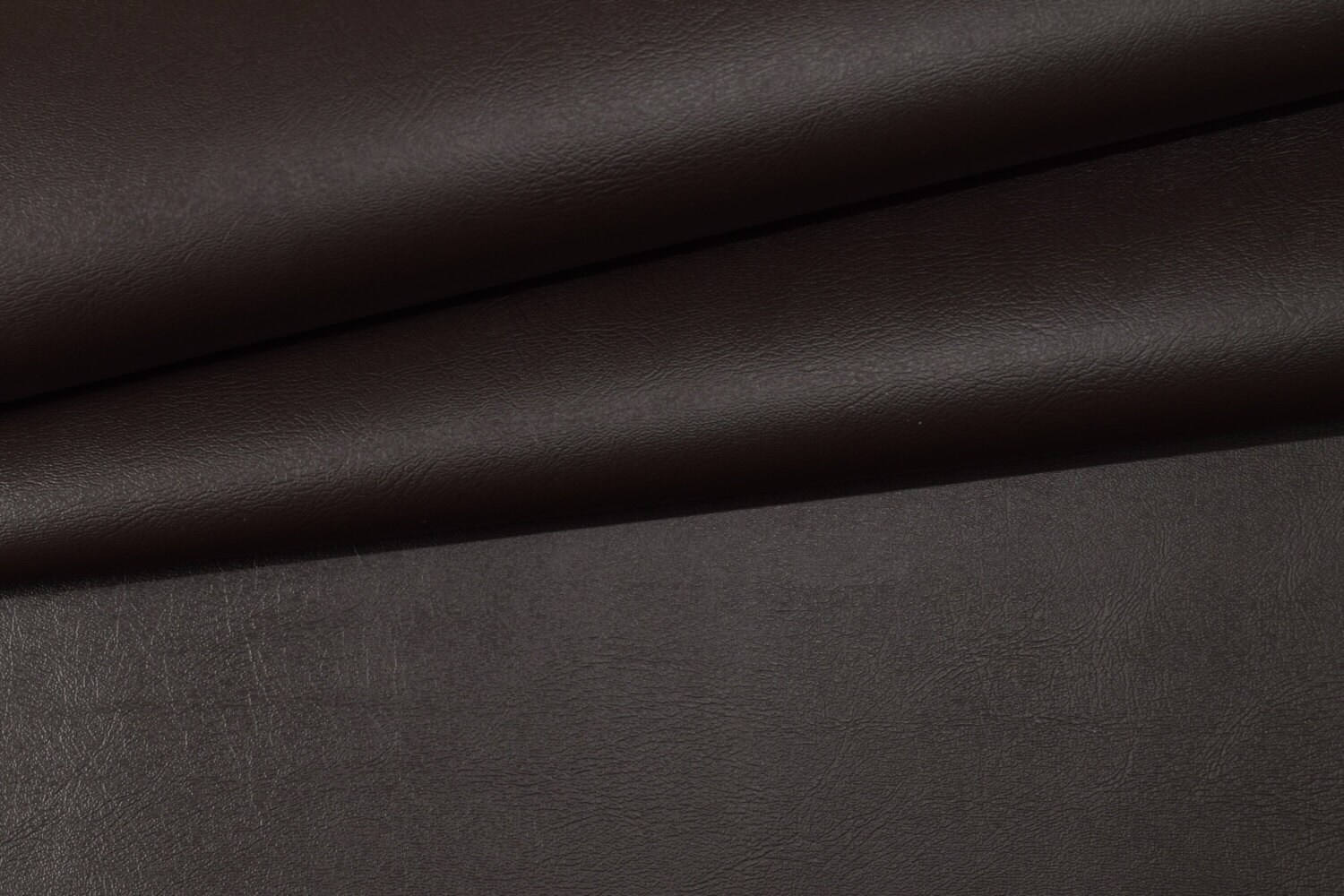 Brown Print Faux Leather Upholstery Vinyl 54 Wide per Yard 
