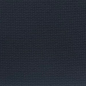 May include: A dark blue textured fabric with a subtle diagonal pattern.