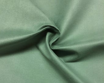 DESIGNER MICROFIBER CELADON Suede Type Microsuede Craft Upholstery Pillow Cushion Drapery Bedding Fabric 3.5 Yards 54"Wide