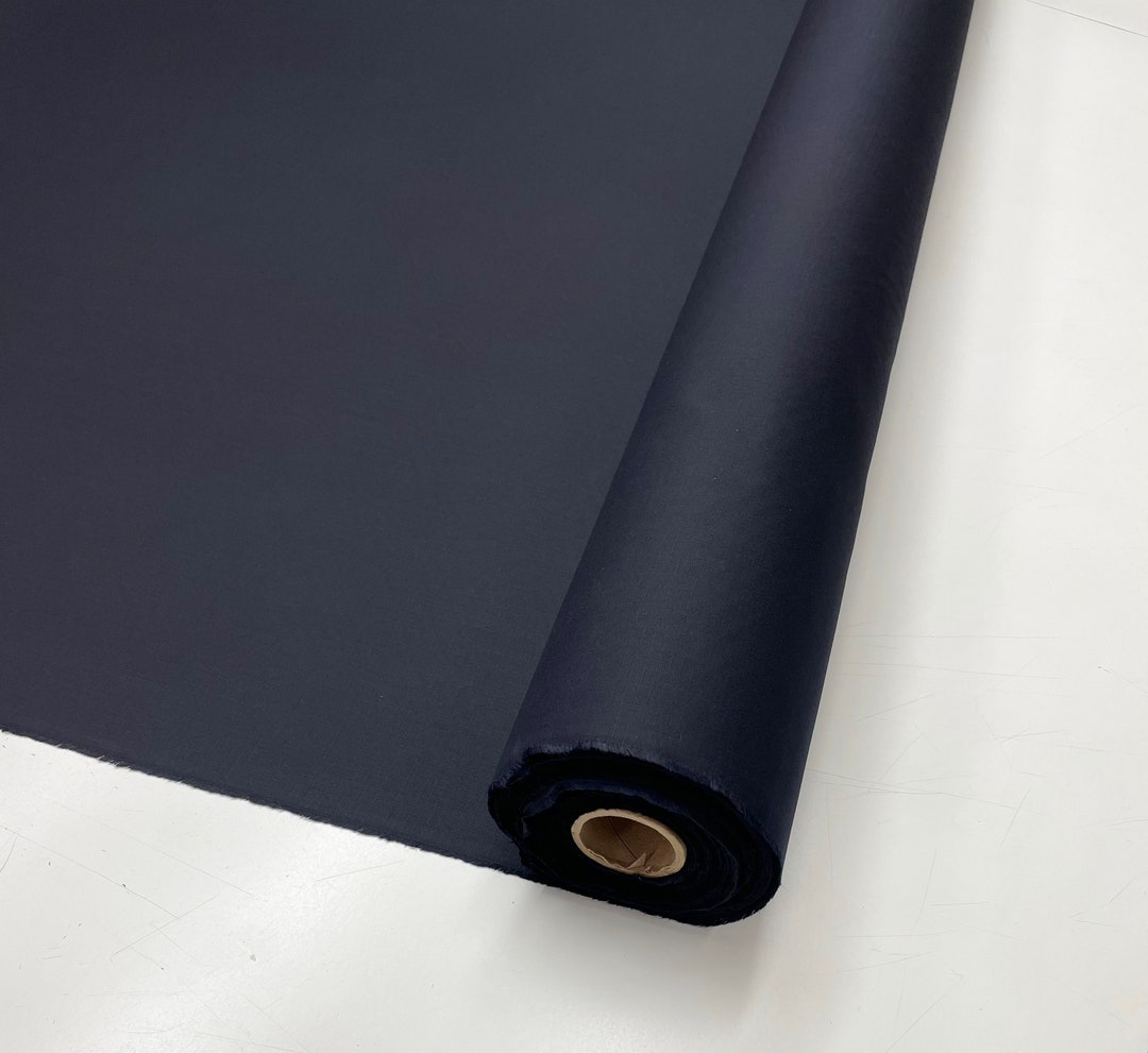 Navy Blue NYCO Ripstop Fabric - First Quality Military BDU 65/35, Sold By The Yard