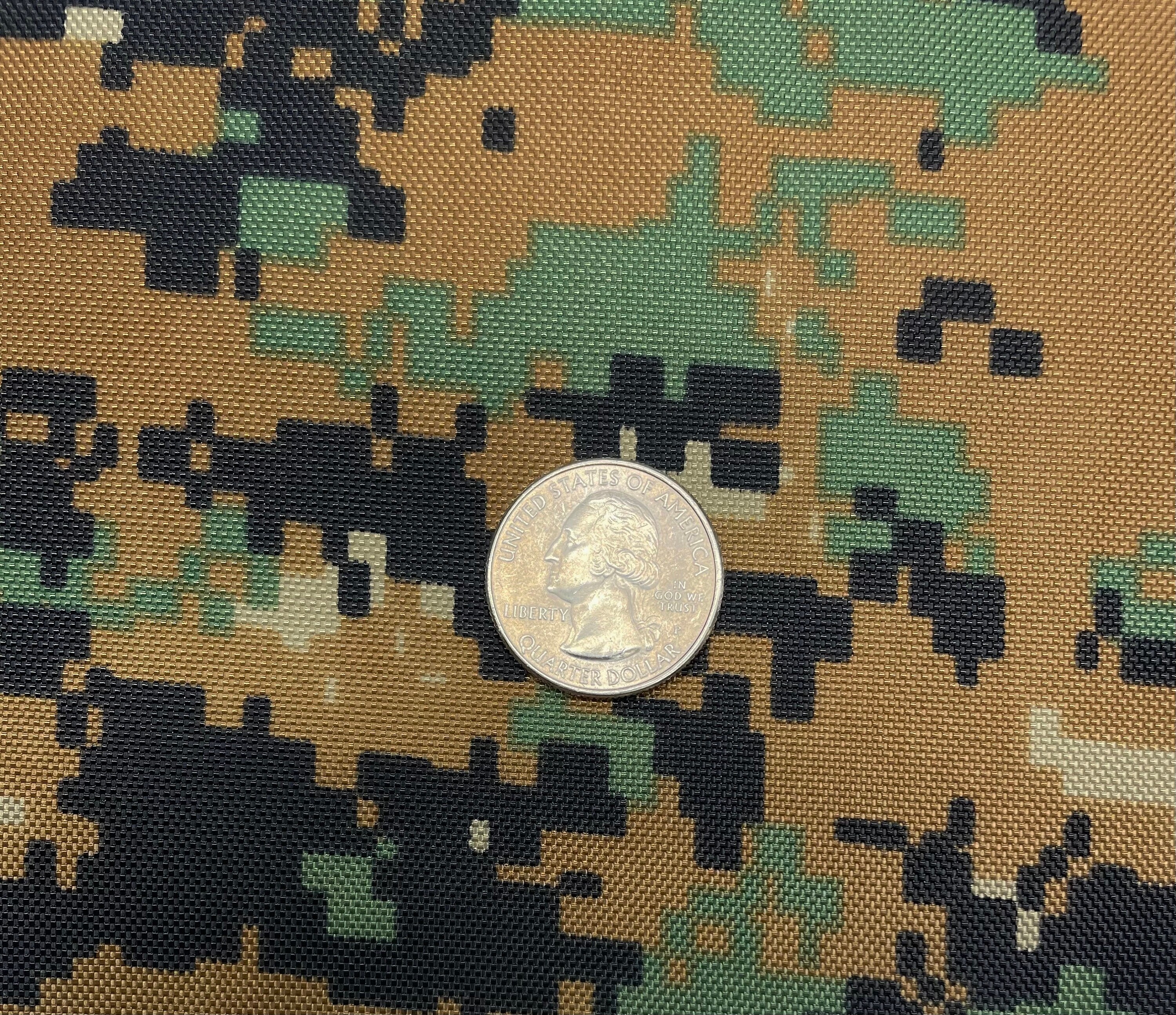 MARPAT WOODLAND デジタル迷彩ミリタリースペック生地 400D パック