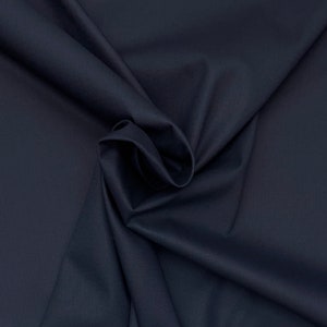 Dark Navy Blue NY/CO Ripstop Military Spec Camo Apparel Uniform Tear Resistant Nylon Cotton Multiuse Fabric By The Yard 61&quot;W
