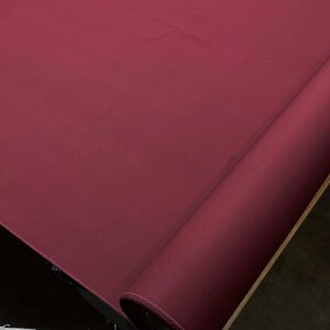BURGUNDY MAROON 100% Cotton Ripstop Apparel Grade Uniform Tear Resistant Crafts Bags Cotton Durabel Fabric 67"Wide image 2