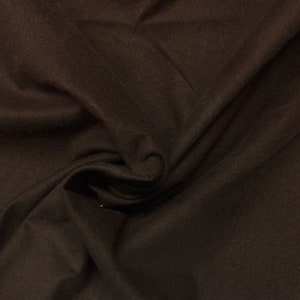 Tessuto in flanella di cotone 100% trattato chimicamente, 1/2 (0,5) iarda, 40" di larghezza, colore marrone, Pacific ANTI TARNISH SILVER