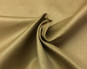 DESIGNER MICROFASER CAMEL Beige Wildleder Typ Microsuede Handwerk Polsterung Kissen Kissen Drapierung Bettwäsche Stoff Bulk Lager 54 "Breit