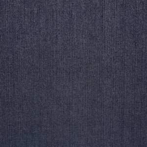 Tessuto denim indaco scuro da 12 once, 100% cotone, tela, twill, per tappezzeria, cuscini, artigianato, biancheria da letto, da 1/2 (0,5) iarda, larghezza 60&quot;