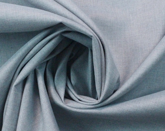 SUNBRELLA® IDOL FROST Light Blue Canvas Solid Outdoor Indoor Furniture Drapery Upholstery Craft Totebag Pillow Fabric By Yard 54"Wide