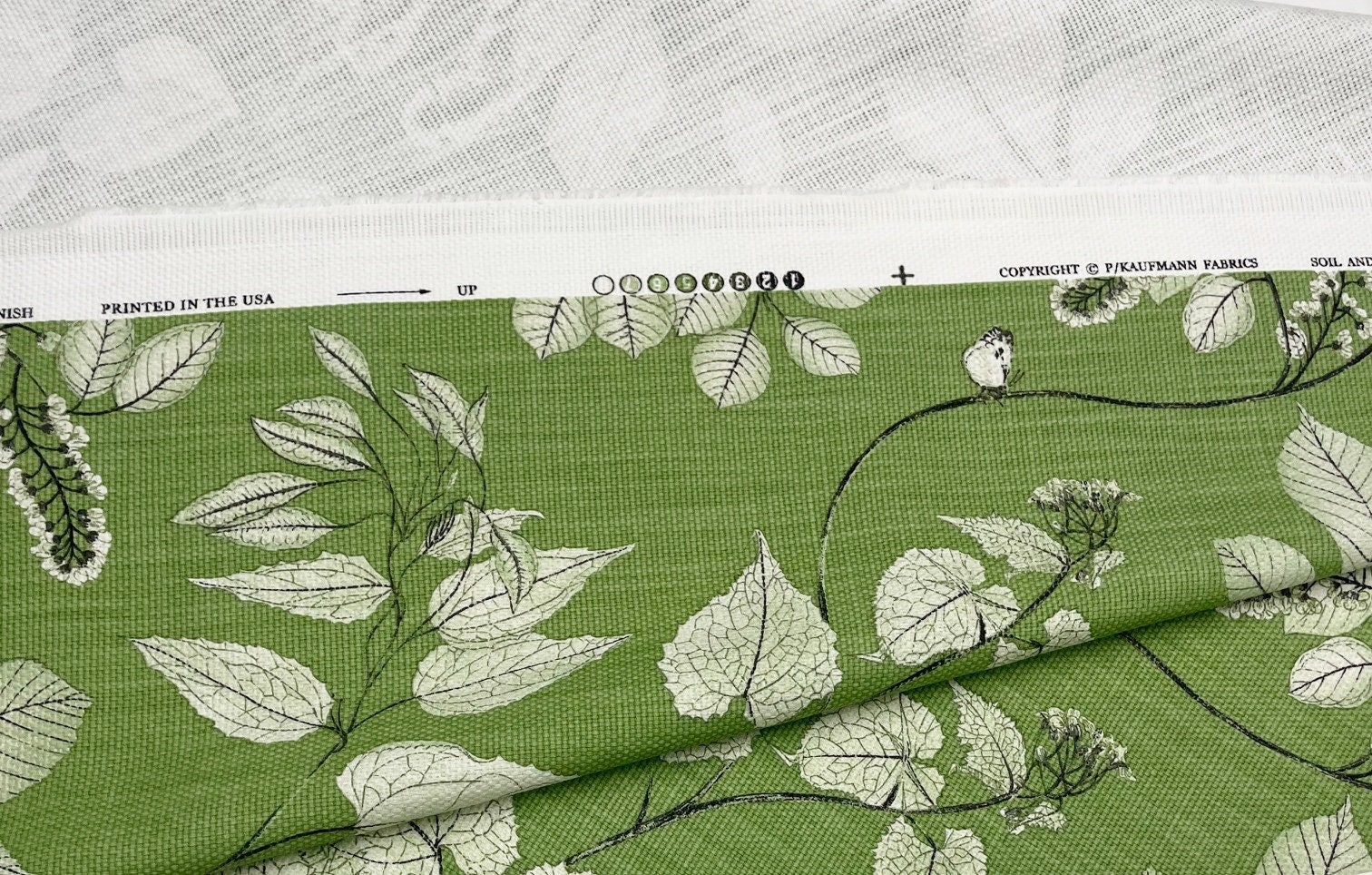 Ballard Designs BECCA GREEN Ivory Gray Butterfly Leaf Vine Craft Pillow  Cushion Upholstery Bedding Drapery Fabric by the Yard 54wide - Etsy