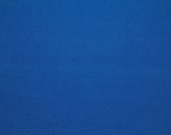 Tela de Ballard Designs SUNBRELLA® CANVAS AZURE para tapicería, muebles de interior y exterior, color azul liso, cortada a medida, 54" de ancho