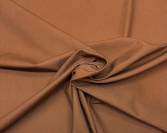 Tela de algodón CARHARTT BROWN de 12 oz, ignífuga, para ropa, chaquetas, tapicería, manualidades, bolsos, mochilas, por 1/2 yarda (0.5 yardas), 66" de ancho