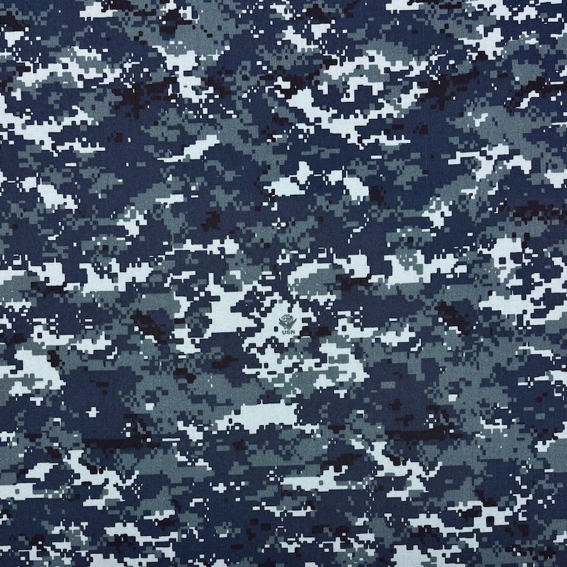 Navpat Navy Blue Fabric - Etsy