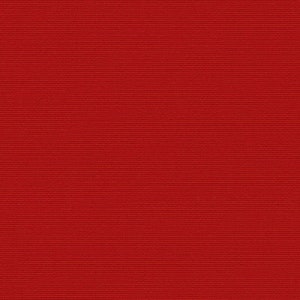 May include: A solid red fabric with a subtle woven texture.