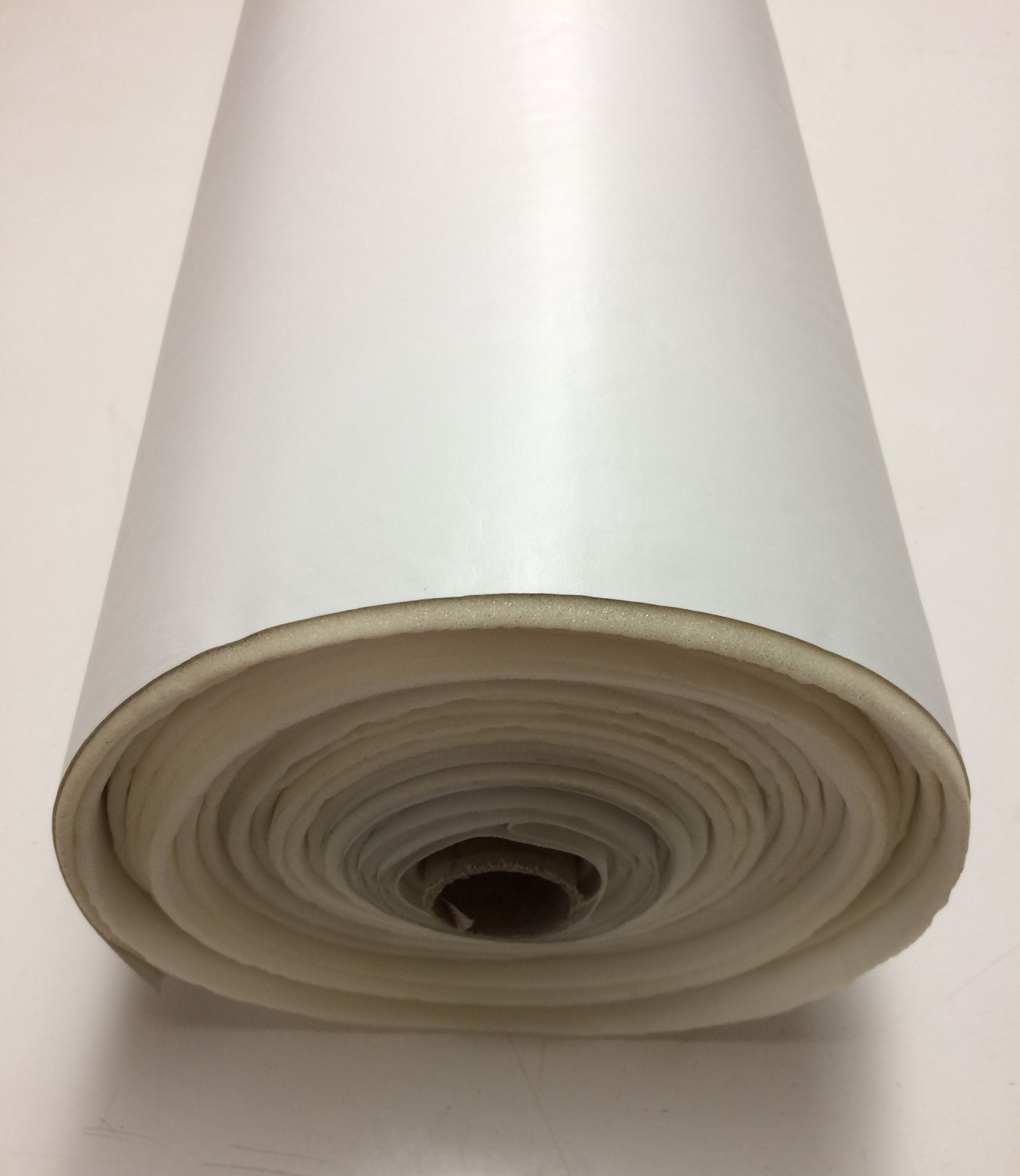 1/4 FOAM BACKED WHITE Laminated Vinyl Faux Leather Etsy
