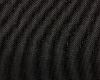 CORDURA BLACK 1000D Waterproof Coated 1000 Denier Outdoor Nylon Urethane Coated Durable DWR Fabric 62"Wide