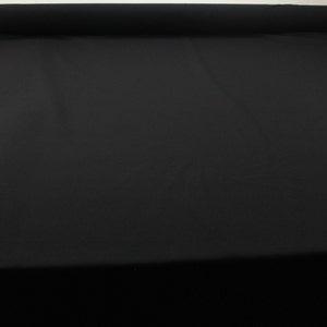 Solid Black Canvas 100% Cotton Duck 12 oz Apparel Jackets Uniform Upholstery Crafts Bags Backpack Cotton Fabric 67"Wide Best Deal!!!