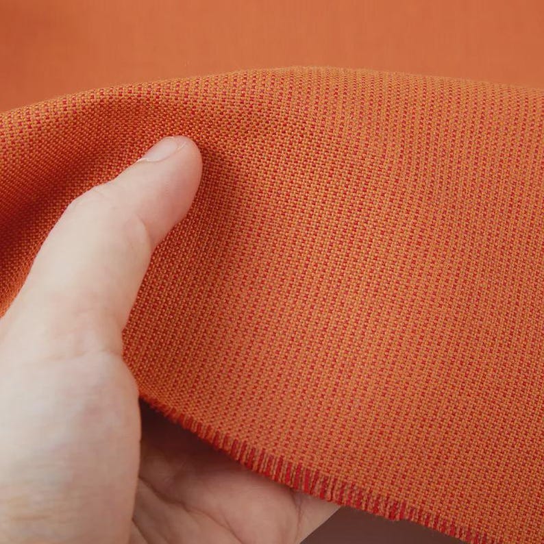 SUNBRELLA ® 48026-0000 SPECTRUM CAYENNE Rust Orange Canvas Fade ...