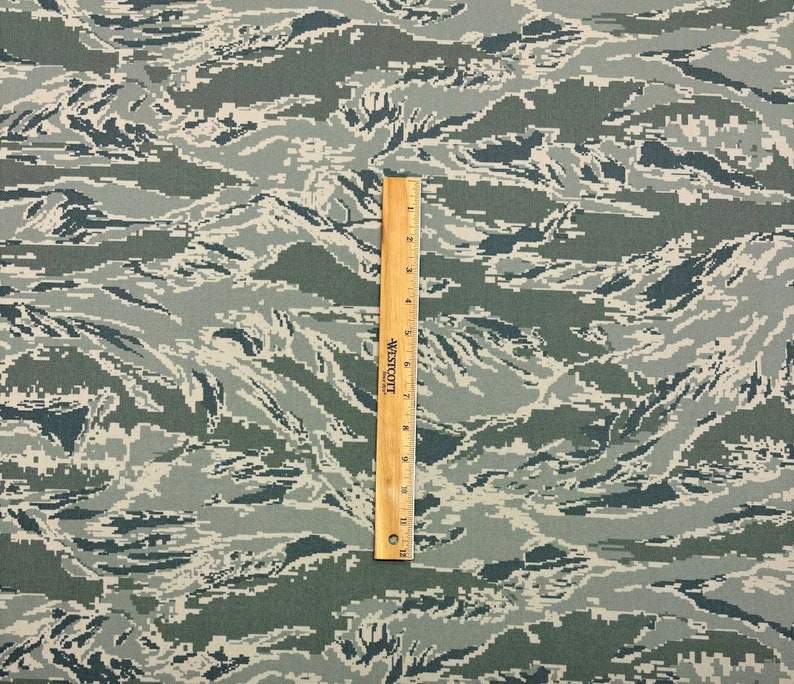 ABU Air Force Tiger Stripe Gray Camouflage NY/CO Twill Army Military ...