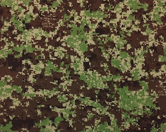 HYPERSTEALTH Spec4CE Forest Green NY/CO Ripstop Army Military Spec Camo Apparel Uniform Tear Resistan Fabric by 1/2(0.5) Yard 66"W