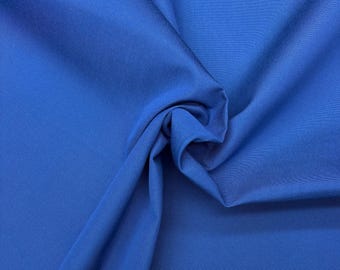 SUNBRELLA® 14093 CANVAS FRENCH Blue Solid Outdoor Indoor Furniture Drapery Umbrella Craft Upholstery Pillow Fabric By Yard 54"Wide