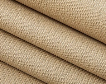 SUNBRELLA ® 48019-0000 SPECTRUM SAND Beige Tan Canvas Resistente allo sbiadimento Tessuto per tende da esterno e interno, tagliato su misura, larghezza 54"